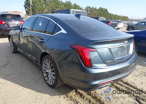 2021 Cadillac Ct5 Premium Luxury из США, поврежденный, VIN 1G6DT5RK2M0143423